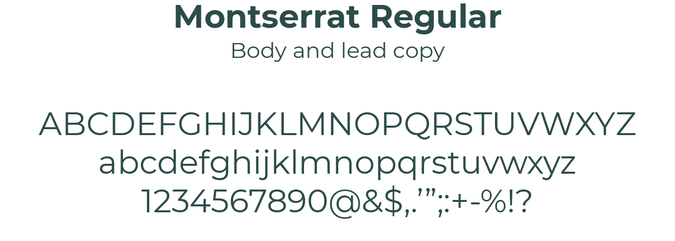 Kai Duck Typography – Montserrat Regular