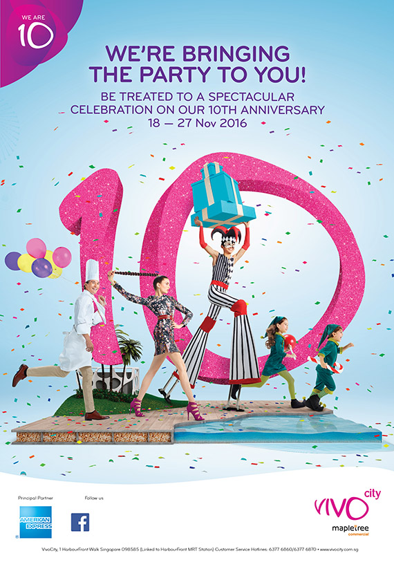 VivoCity 10th Anniversary 2016