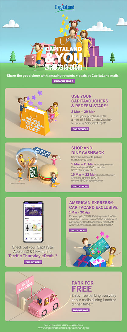 CapitaLand & You Digital Mailer