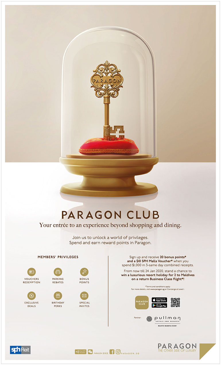 Paragon Club Press Ad