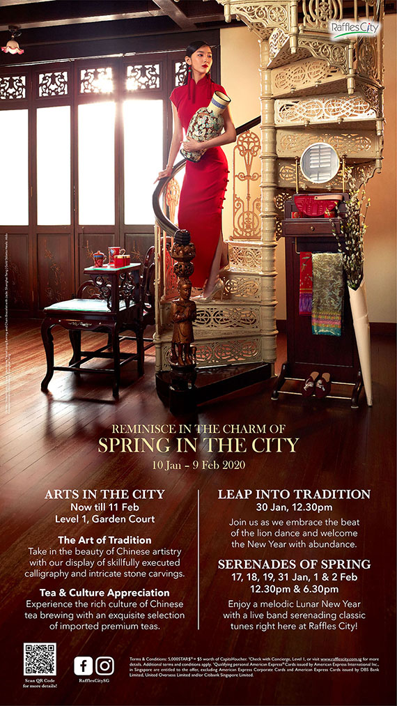 Raffles City CNY 2020 Mall Graphic 2