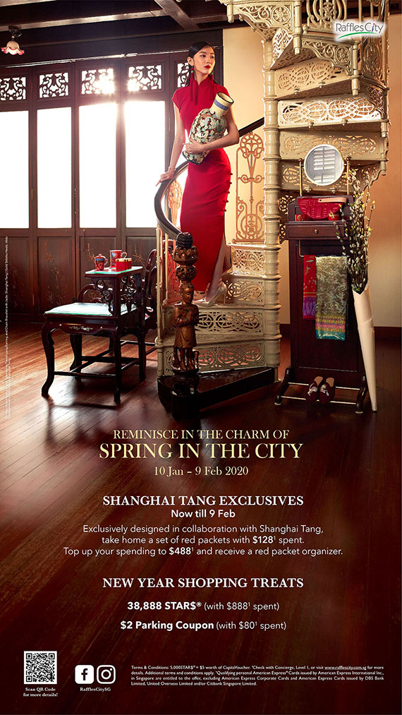 Raffles City CNY 2020 Mall Graphic 3