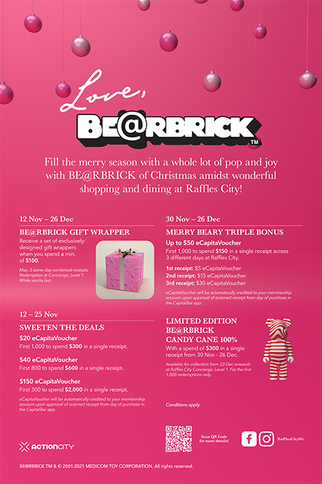 Raffles City Christmas 2021 In-Mall Graphic 2