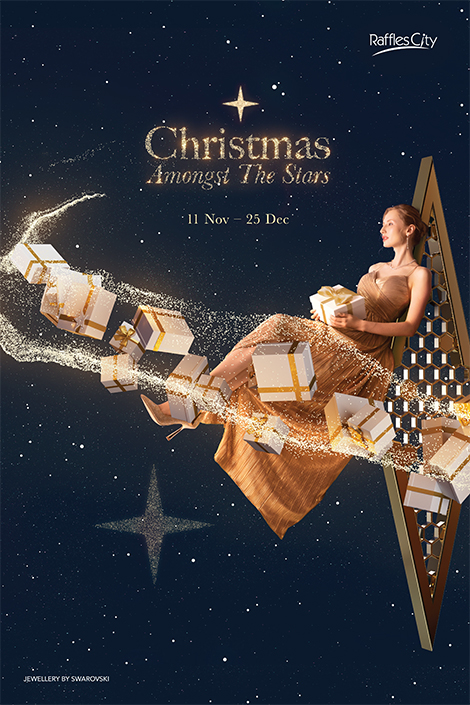 Raffles City Christmas 2022 In-Mall Graphic 1