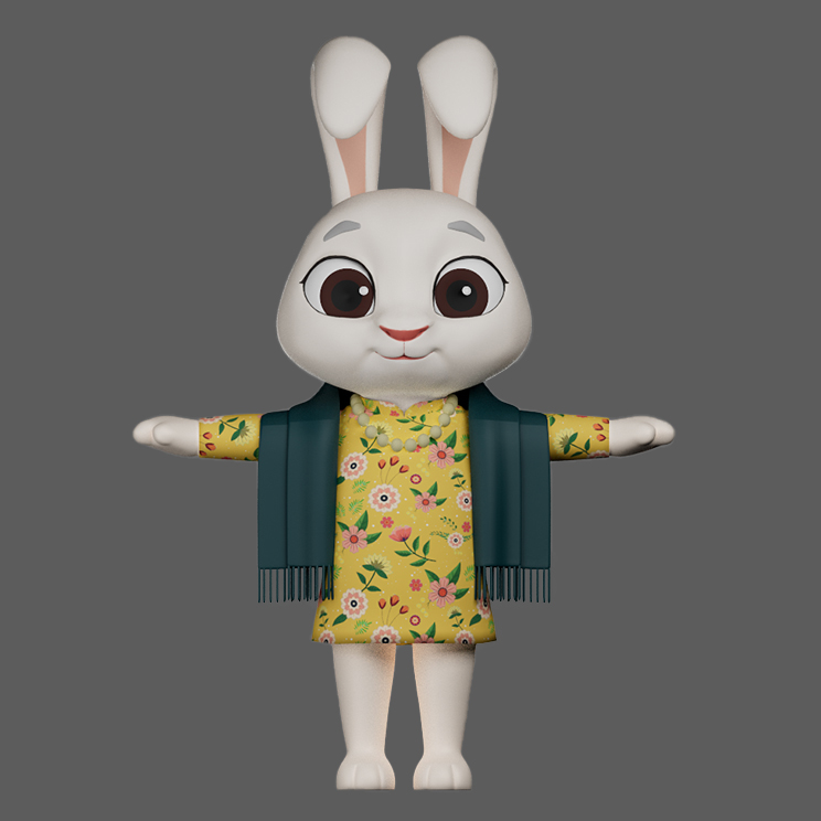 VivoCity CNY 2023 Grandma Rabbit