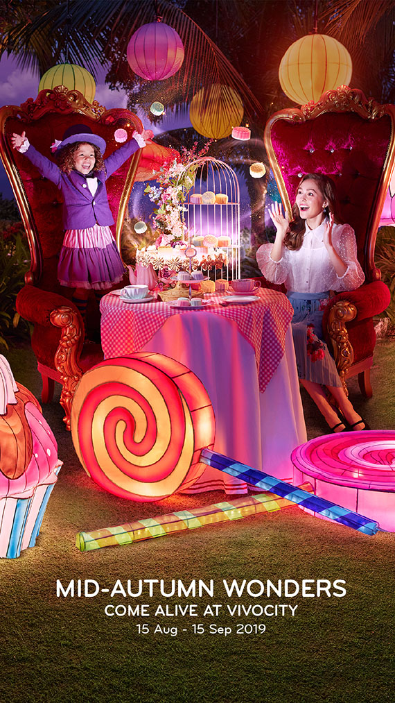 VivoCity Comes Alive Mid-Autumn 2019