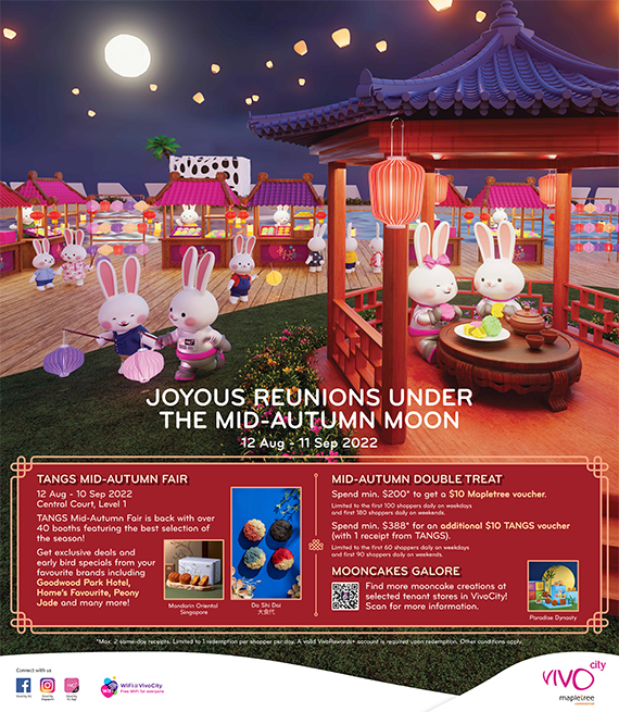 VivoCity Mid-Autumn 2022 Wall Sticker