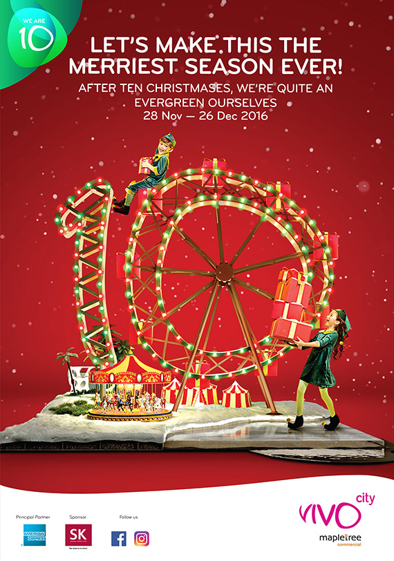 VivoCity 10th Anniversary Christmas 2016