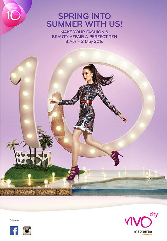 VivoCity 10th Anniversary Spring Summer 2016