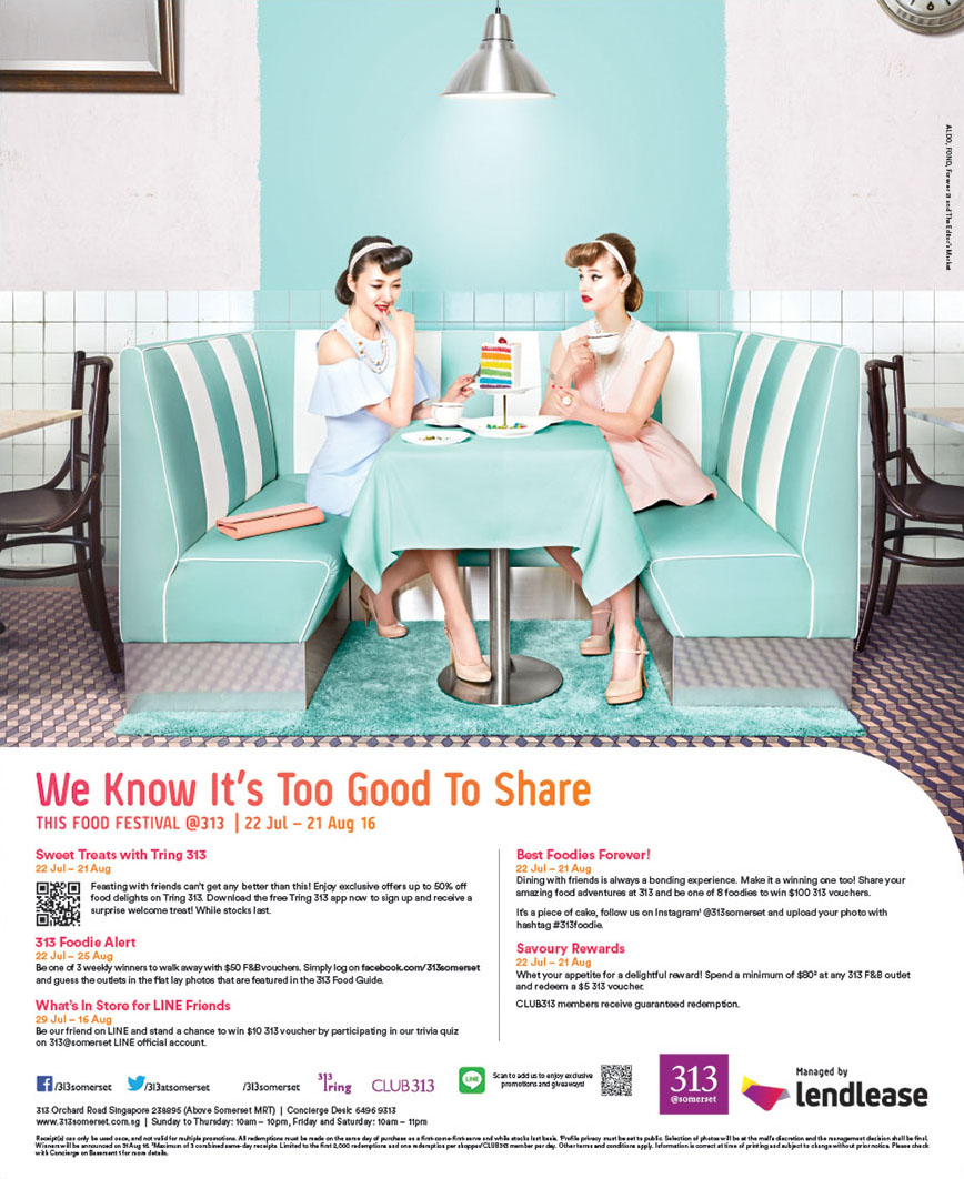 313@somerset Food Festival 2016 Press Ad