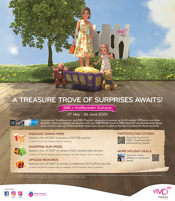 VivoCity June Campaign 2022 Wall Sticker